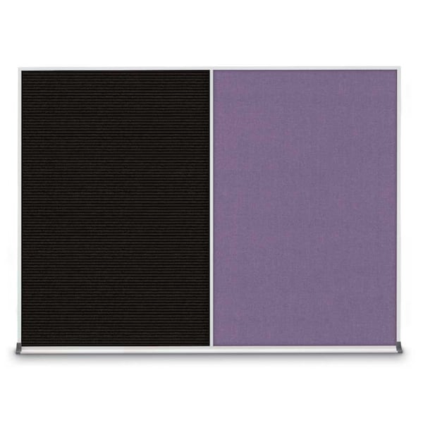 Triple Door Radius Plus Corkboard, 72" x